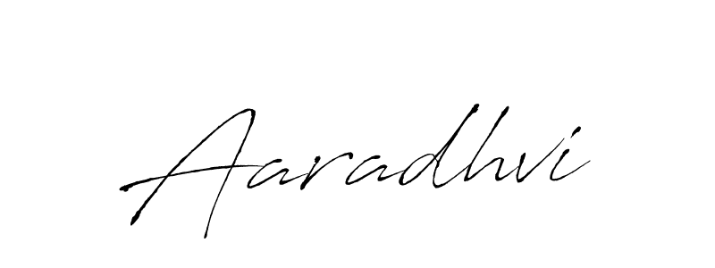 Aaradhvi stylish signature style. Best Handwritten Sign (Antro_Vectra) for my name. Handwritten Signature Collection Ideas for my name Aaradhvi. Aaradhvi signature style 6 images and pictures png