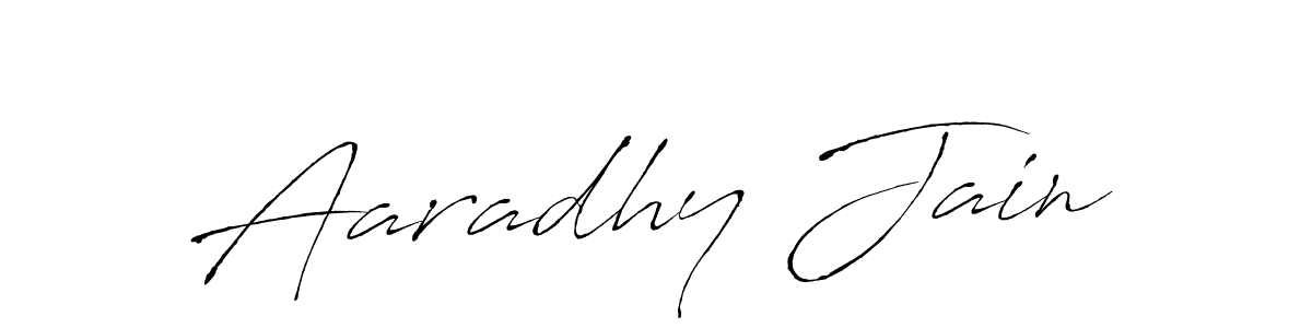 How to make Aaradhy Jain signature? Antro_Vectra is a professional autograph style. Create handwritten signature for Aaradhy Jain name. Aaradhy Jain signature style 6 images and pictures png