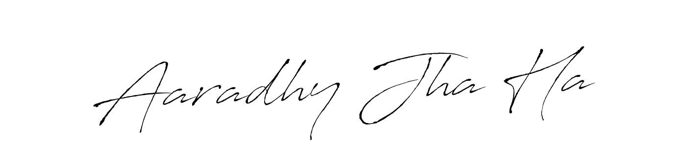 Make a beautiful signature design for name Aaradhy Jha Ha. Use this online signature maker to create a handwritten signature for free. Aaradhy Jha Ha signature style 6 images and pictures png