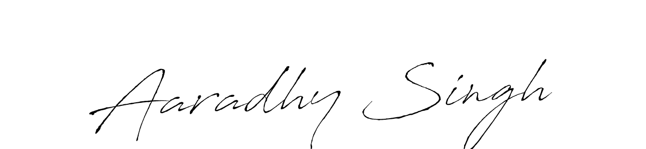 The best way (Antro_Vectra) to make a short signature is to pick only two or three words in your name. The name Aaradhy Singh include a total of six letters. For converting this name. Aaradhy Singh signature style 6 images and pictures png