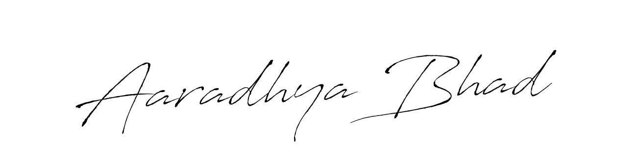 How to make Aaradhya Bhad signature? Antro_Vectra is a professional autograph style. Create handwritten signature for Aaradhya Bhad name. Aaradhya Bhad signature style 6 images and pictures png