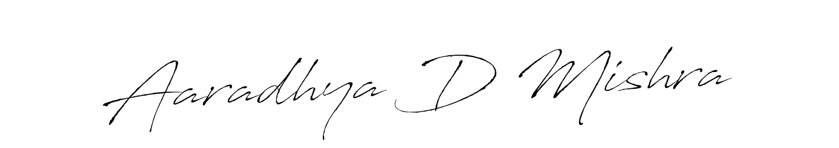 Make a beautiful signature design for name Aaradhya D Mishra. Use this online signature maker to create a handwritten signature for free. Aaradhya D Mishra signature style 6 images and pictures png