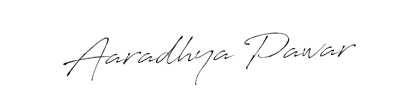 Use a signature maker to create a handwritten signature online. With this signature software, you can design (Antro_Vectra) your own signature for name Aaradhya Pawar. Aaradhya Pawar signature style 6 images and pictures png