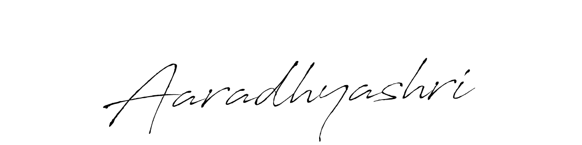 Make a beautiful signature design for name Aaradhyashri. With this signature (Antro_Vectra) style, you can create a handwritten signature for free. Aaradhyashri signature style 6 images and pictures png