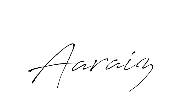 Aaraiz stylish signature style. Best Handwritten Sign (Antro_Vectra) for my name. Handwritten Signature Collection Ideas for my name Aaraiz. Aaraiz signature style 6 images and pictures png