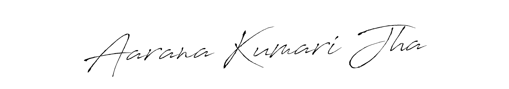 Antro_Vectra is a professional signature style that is perfect for those who want to add a touch of class to their signature. It is also a great choice for those who want to make their signature more unique. Get Aarana Kumari Jha name to fancy signature for free. Aarana Kumari Jha signature style 6 images and pictures png