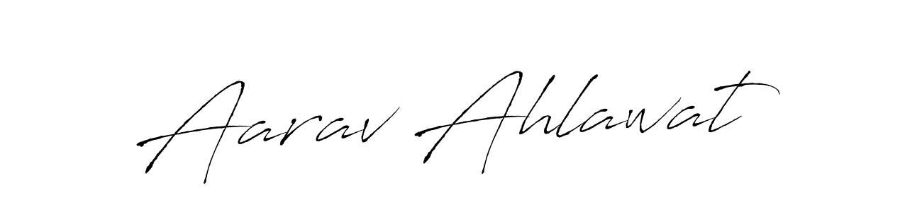 Make a beautiful signature design for name Aarav Ahlawat. With this signature (Antro_Vectra) style, you can create a handwritten signature for free. Aarav Ahlawat signature style 6 images and pictures png