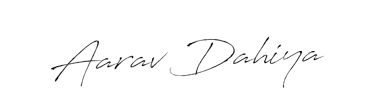 How to make Aarav Dahiya signature? Antro_Vectra is a professional autograph style. Create handwritten signature for Aarav Dahiya name. Aarav Dahiya signature style 6 images and pictures png