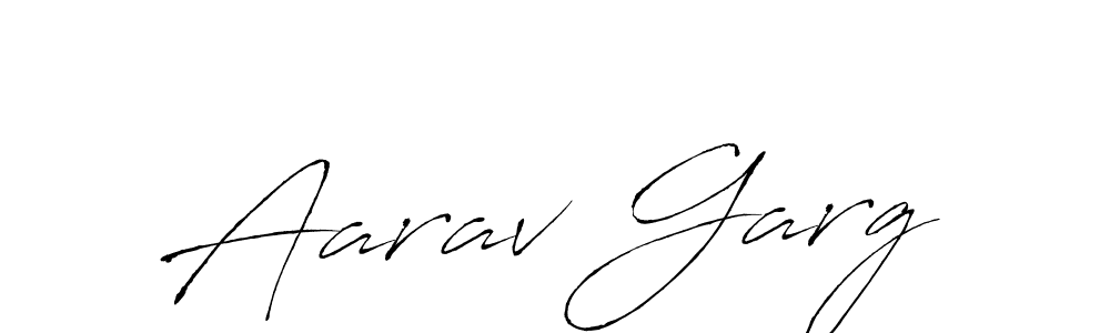 Similarly Antro_Vectra is the best handwritten signature design. Signature creator online .You can use it as an online autograph creator for name Aarav Garg. Aarav Garg signature style 6 images and pictures png