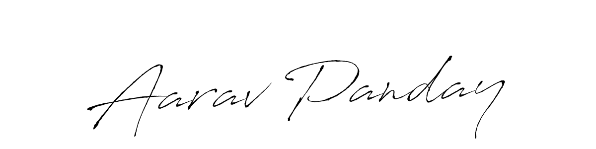 Also You can easily find your signature by using the search form. We will create Aarav Panday name handwritten signature images for you free of cost using Antro_Vectra sign style. Aarav Panday signature style 6 images and pictures png