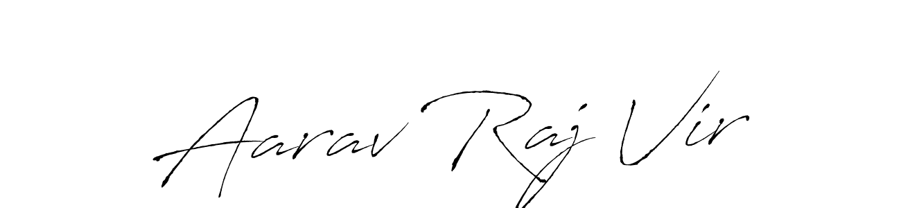 Also we have Aarav Raj Vir name is the best signature style. Create professional handwritten signature collection using Antro_Vectra autograph style. Aarav Raj Vir signature style 6 images and pictures png