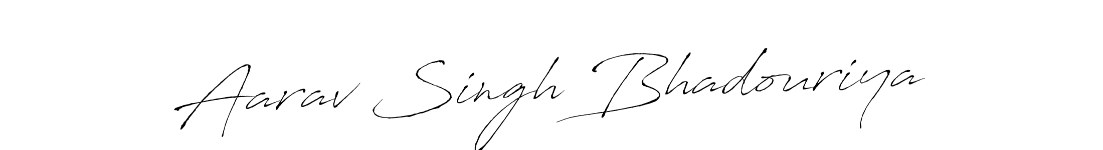 Also we have Aarav Singh Bhadouriya name is the best signature style. Create professional handwritten signature collection using Antro_Vectra autograph style. Aarav Singh Bhadouriya signature style 6 images and pictures png