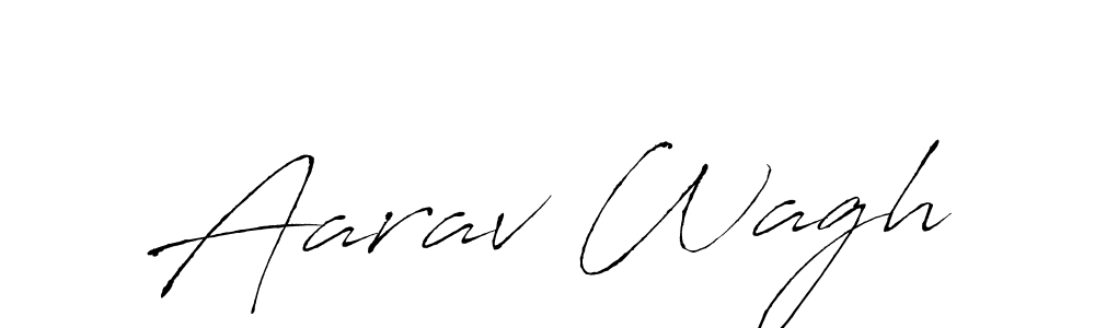 How to make Aarav Wagh signature? Antro_Vectra is a professional autograph style. Create handwritten signature for Aarav Wagh name. Aarav Wagh signature style 6 images and pictures png