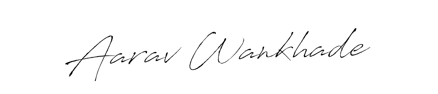 You should practise on your own different ways (Antro_Vectra) to write your name (Aarav Wankhade) in signature. don't let someone else do it for you. Aarav Wankhade signature style 6 images and pictures png