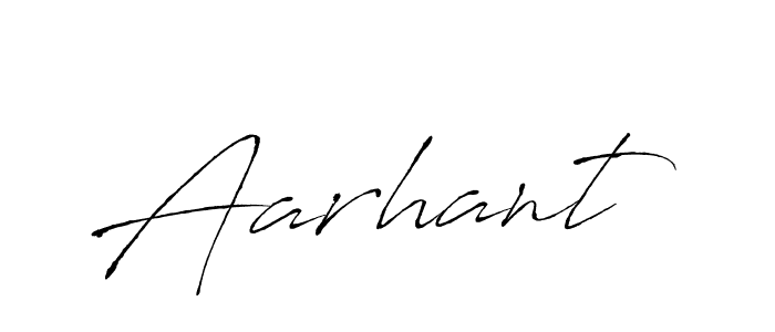 Use a signature maker to create a handwritten signature online. With this signature software, you can design (Antro_Vectra) your own signature for name Aarhant. Aarhant signature style 6 images and pictures png