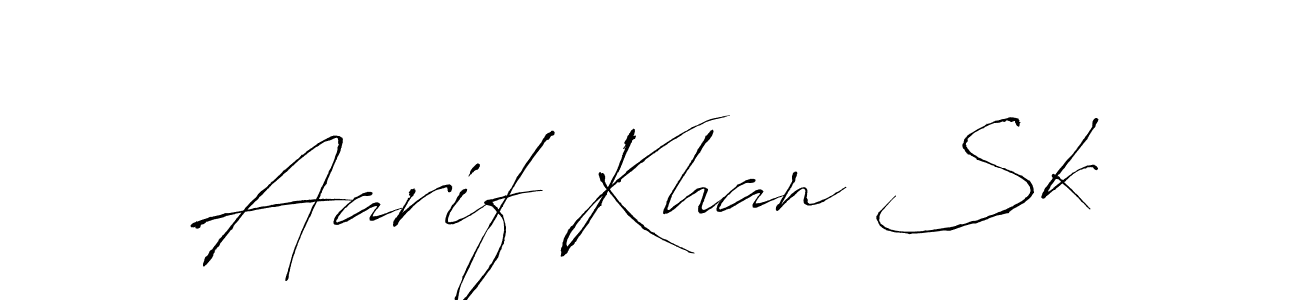 Similarly Antro_Vectra is the best handwritten signature design. Signature creator online .You can use it as an online autograph creator for name Aarif Khan Sk. Aarif Khan Sk signature style 6 images and pictures png
