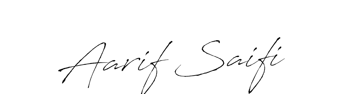 This is the best signature style for the Aarif Saifi name. Also you like these signature font (Antro_Vectra). Mix name signature. Aarif Saifi signature style 6 images and pictures png