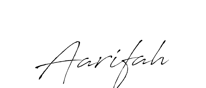 Antro_Vectra is a professional signature style that is perfect for those who want to add a touch of class to their signature. It is also a great choice for those who want to make their signature more unique. Get Aarifah name to fancy signature for free. Aarifah signature style 6 images and pictures png