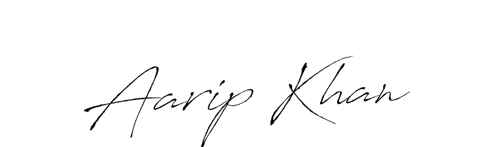 Make a beautiful signature design for name Aarip Khan. Use this online signature maker to create a handwritten signature for free. Aarip Khan signature style 6 images and pictures png