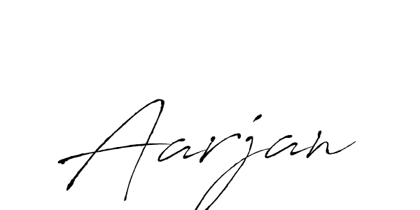 The best way (Antro_Vectra) to make a short signature is to pick only two or three words in your name. The name Aarjan include a total of six letters. For converting this name. Aarjan signature style 6 images and pictures png