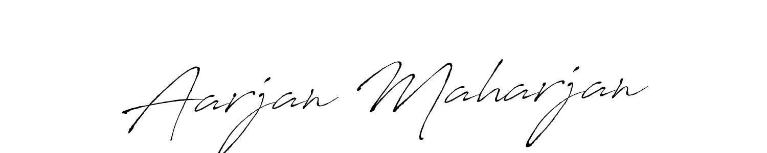 Use a signature maker to create a handwritten signature online. With this signature software, you can design (Antro_Vectra) your own signature for name Aarjan Maharjan. Aarjan Maharjan signature style 6 images and pictures png