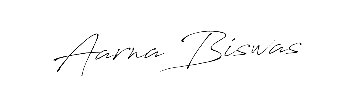 Aarna Biswas stylish signature style. Best Handwritten Sign (Antro_Vectra) for my name. Handwritten Signature Collection Ideas for my name Aarna Biswas. Aarna Biswas signature style 6 images and pictures png