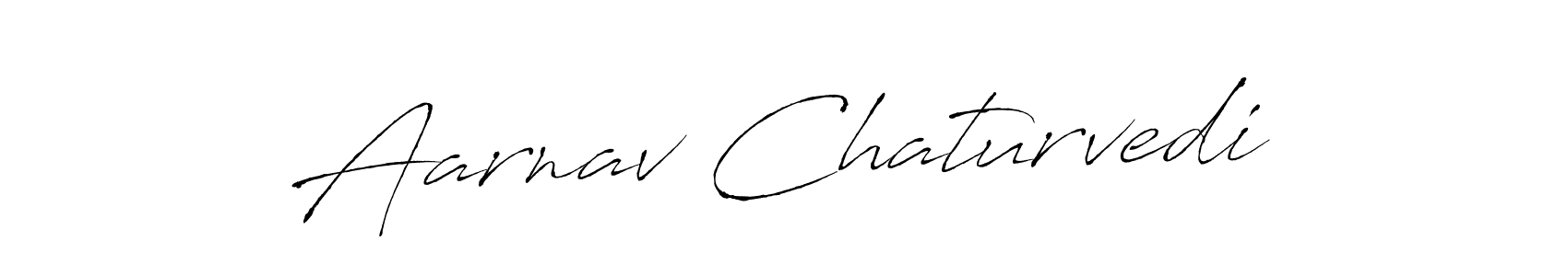 Create a beautiful signature design for name Aarnav Chaturvedi. With this signature (Antro_Vectra) fonts, you can make a handwritten signature for free. Aarnav Chaturvedi signature style 6 images and pictures png