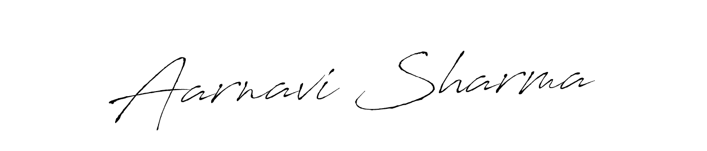 Design your own signature with our free online signature maker. With this signature software, you can create a handwritten (Antro_Vectra) signature for name Aarnavi Sharma. Aarnavi Sharma signature style 6 images and pictures png