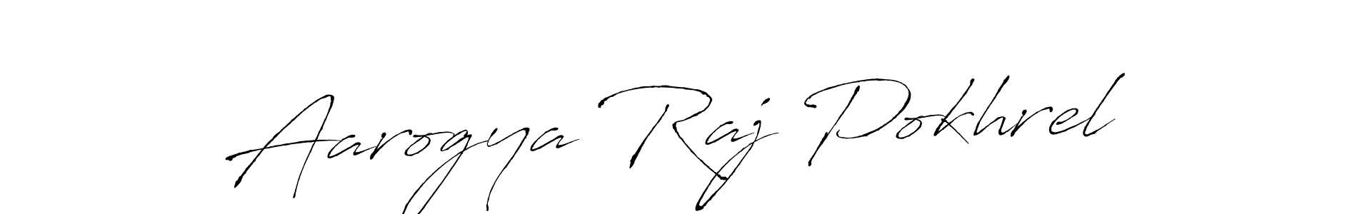 Once you've used our free online signature maker to create your best signature Antro_Vectra style, it's time to enjoy all of the benefits that Aarogya Raj Pokhrel name signing documents. Aarogya Raj Pokhrel signature style 6 images and pictures png