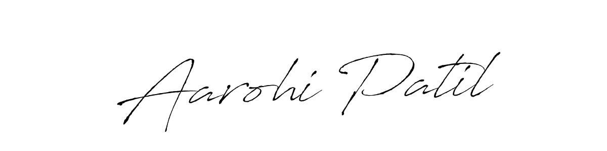 Make a beautiful signature design for name Aarohi Patil. Use this online signature maker to create a handwritten signature for free. Aarohi Patil signature style 6 images and pictures png