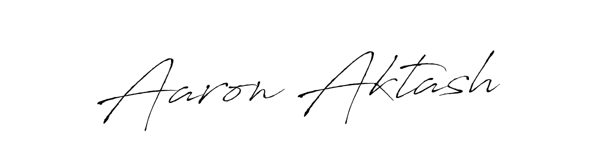 Create a beautiful signature design for name Aaron Aktash. With this signature (Antro_Vectra) fonts, you can make a handwritten signature for free. Aaron Aktash signature style 6 images and pictures png