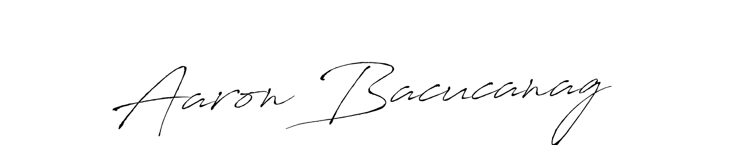 How to make Aaron Bacucanag signature? Antro_Vectra is a professional autograph style. Create handwritten signature for Aaron Bacucanag name. Aaron Bacucanag signature style 6 images and pictures png