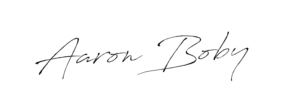The best way (Antro_Vectra) to make a short signature is to pick only two or three words in your name. The name Aaron Boby include a total of six letters. For converting this name. Aaron Boby signature style 6 images and pictures png