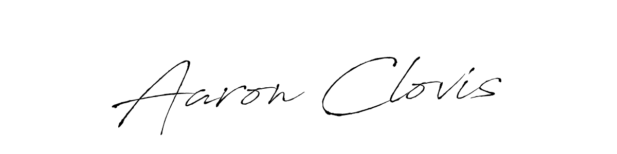 Create a beautiful signature design for name Aaron Clovis. With this signature (Antro_Vectra) fonts, you can make a handwritten signature for free. Aaron Clovis signature style 6 images and pictures png