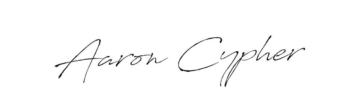 You should practise on your own different ways (Antro_Vectra) to write your name (Aaron Cypher) in signature. don't let someone else do it for you. Aaron Cypher signature style 6 images and pictures png