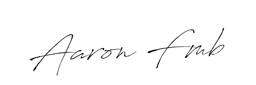 Use a signature maker to create a handwritten signature online. With this signature software, you can design (Antro_Vectra) your own signature for name Aaron Fmb. Aaron Fmb signature style 6 images and pictures png