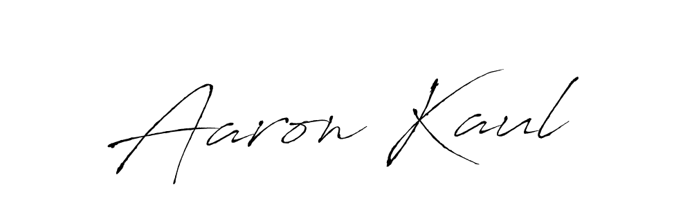 Use a signature maker to create a handwritten signature online. With this signature software, you can design (Antro_Vectra) your own signature for name Aaron Kaul. Aaron Kaul signature style 6 images and pictures png