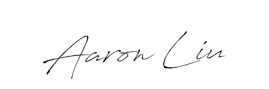 Also You can easily find your signature by using the search form. We will create Aaron Liu name handwritten signature images for you free of cost using Antro_Vectra sign style. Aaron Liu signature style 6 images and pictures png