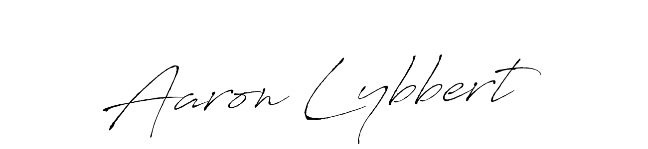 Also we have Aaron Lybbert name is the best signature style. Create professional handwritten signature collection using Antro_Vectra autograph style. Aaron Lybbert signature style 6 images and pictures png