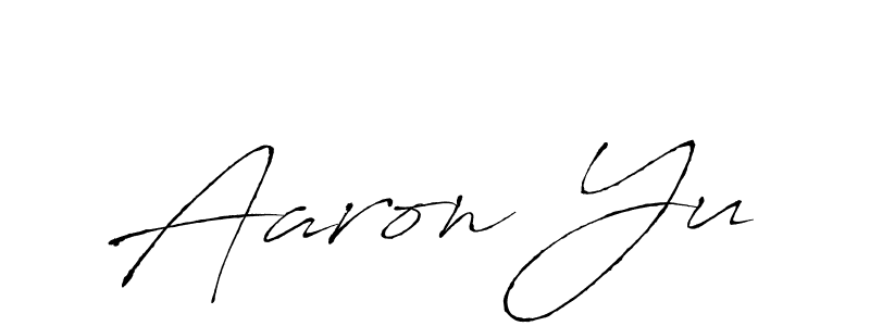 Use a signature maker to create a handwritten signature online. With this signature software, you can design (Antro_Vectra) your own signature for name Aaron Yu. Aaron Yu signature style 6 images and pictures png