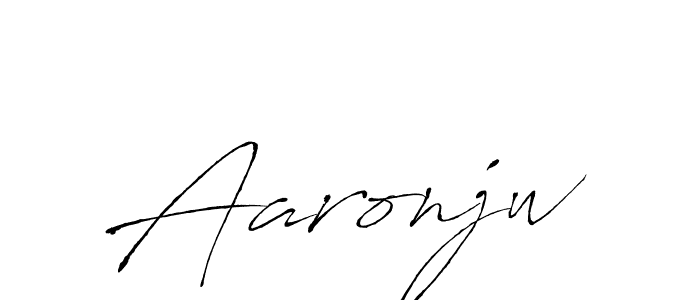 You can use this online signature creator to create a handwritten signature for the name Aaronjw. This is the best online autograph maker. Aaronjw signature style 6 images and pictures png