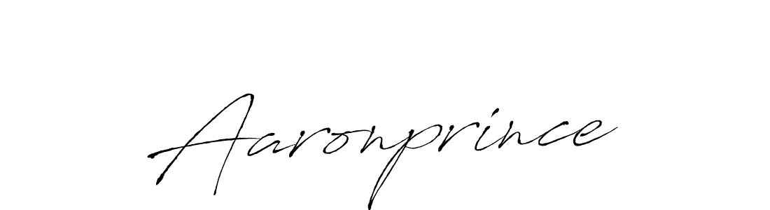 Also we have Aaronprince name is the best signature style. Create professional handwritten signature collection using Antro_Vectra autograph style. Aaronprince signature style 6 images and pictures png
