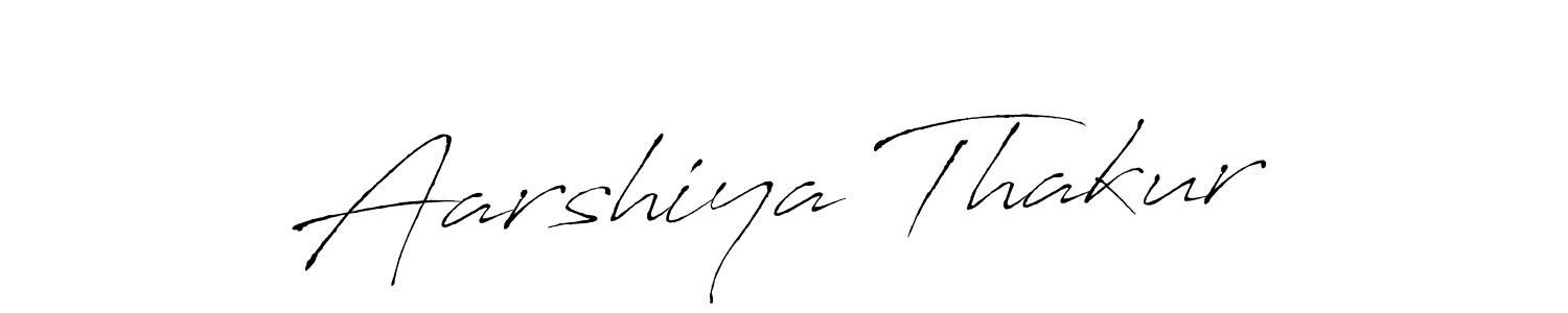 Aarshiya Thakur stylish signature style. Best Handwritten Sign (Antro_Vectra) for my name. Handwritten Signature Collection Ideas for my name Aarshiya Thakur. Aarshiya Thakur signature style 6 images and pictures png