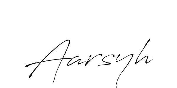 Once you've used our free online signature maker to create your best signature Antro_Vectra style, it's time to enjoy all of the benefits that Aarsyh name signing documents. Aarsyh signature style 6 images and pictures png