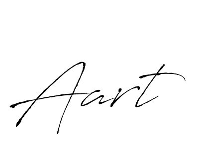 Make a beautiful signature design for name Aart. With this signature (Antro_Vectra) style, you can create a handwritten signature for free. Aart signature style 6 images and pictures png