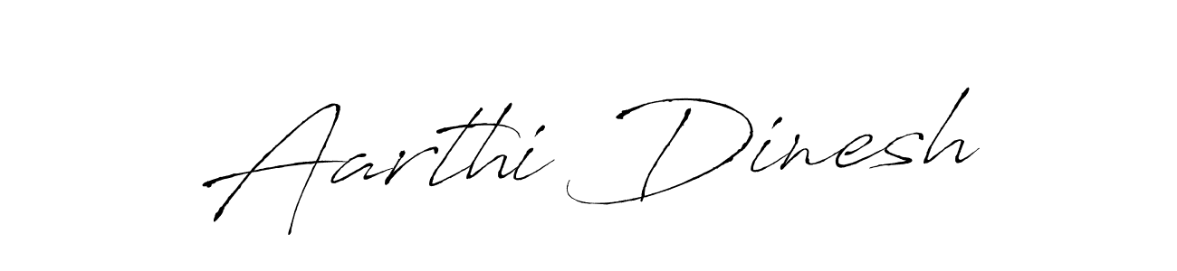 The best way (Antro_Vectra) to make a short signature is to pick only two or three words in your name. The name Aarthi Dinesh include a total of six letters. For converting this name. Aarthi Dinesh signature style 6 images and pictures png