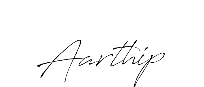 The best way (Antro_Vectra) to make a short signature is to pick only two or three words in your name. The name Aarthip include a total of six letters. For converting this name. Aarthip signature style 6 images and pictures png