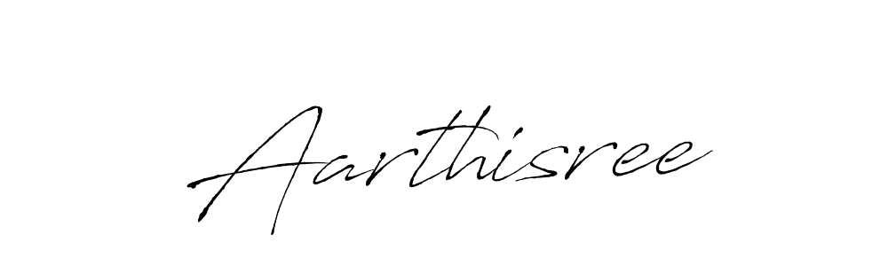 Use a signature maker to create a handwritten signature online. With this signature software, you can design (Antro_Vectra) your own signature for name Aarthisree. Aarthisree signature style 6 images and pictures png
