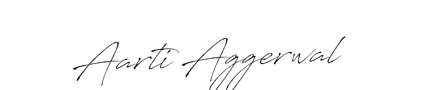 Make a beautiful signature design for name Aarti Aggerwal. With this signature (Antro_Vectra) style, you can create a handwritten signature for free. Aarti Aggerwal signature style 6 images and pictures png