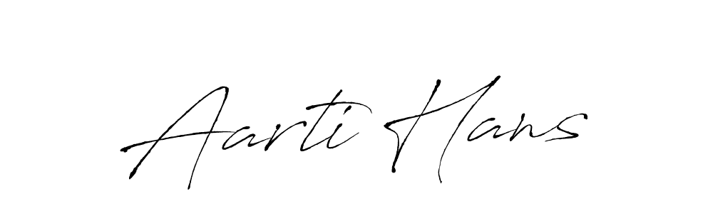 Make a beautiful signature design for name Aarti Hans. Use this online signature maker to create a handwritten signature for free. Aarti Hans signature style 6 images and pictures png